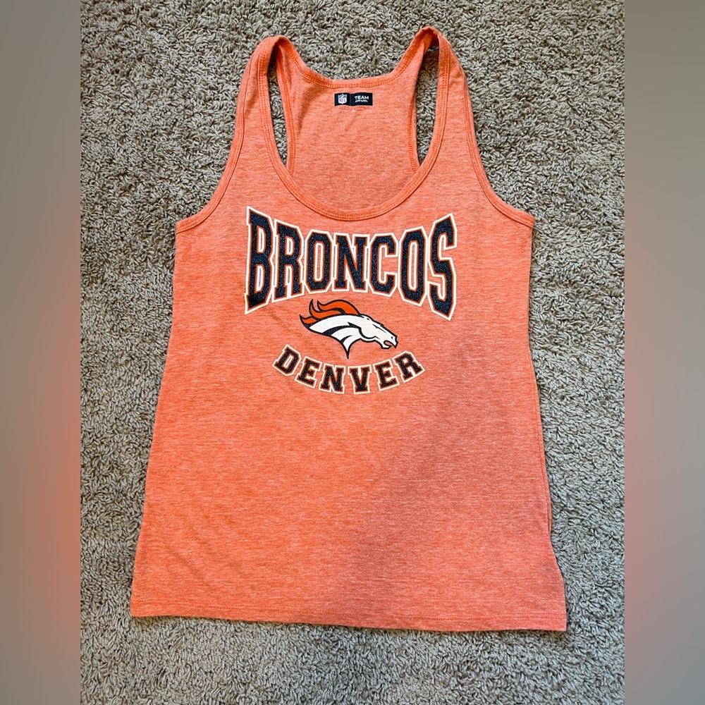 Team Apparel Orange Broncos Tank Top